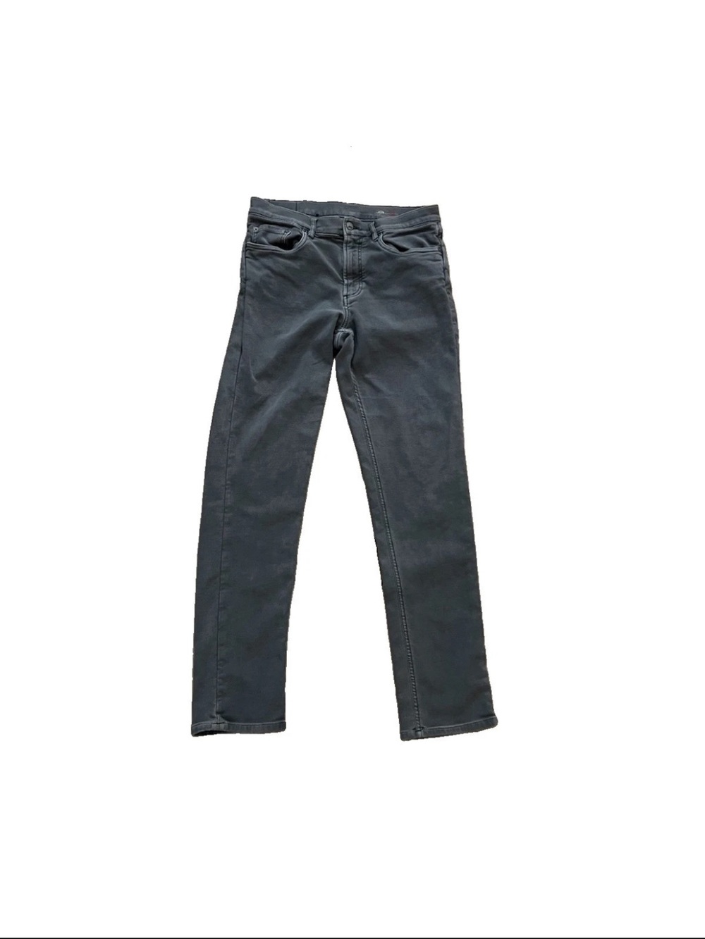 Faherty Men's Gray Stretch Terry 5 Pocket Pant Size 31